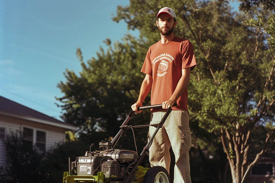 eco electric lawn mower